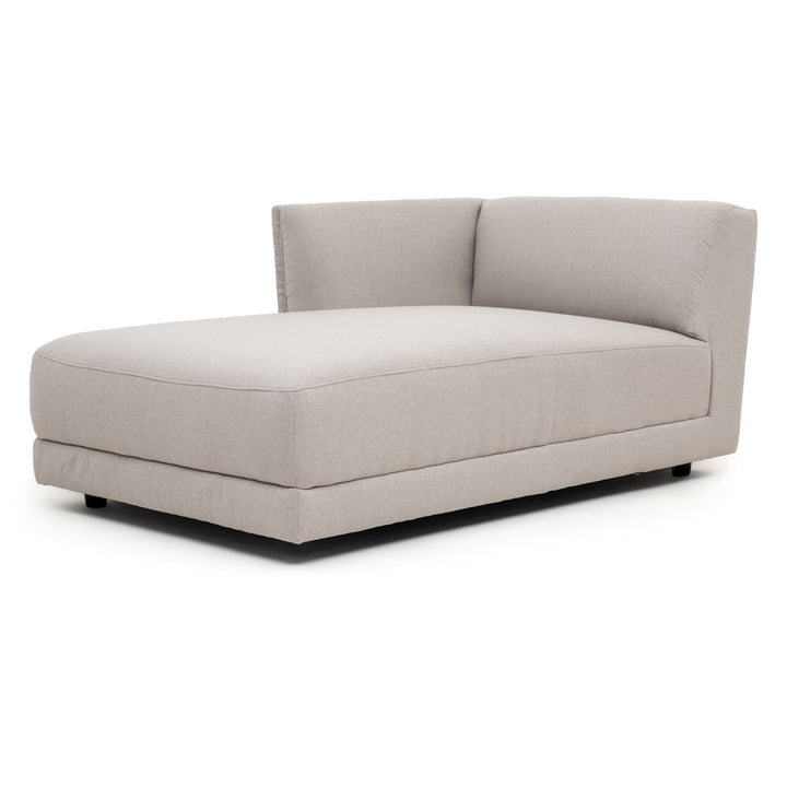 Nathan Modular Left Chaise Light Grey