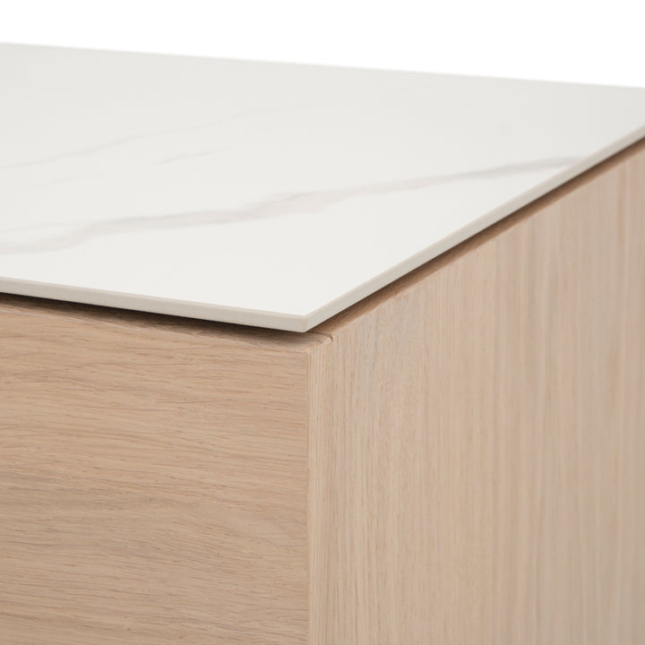 Elaina Nightstand Light Brown