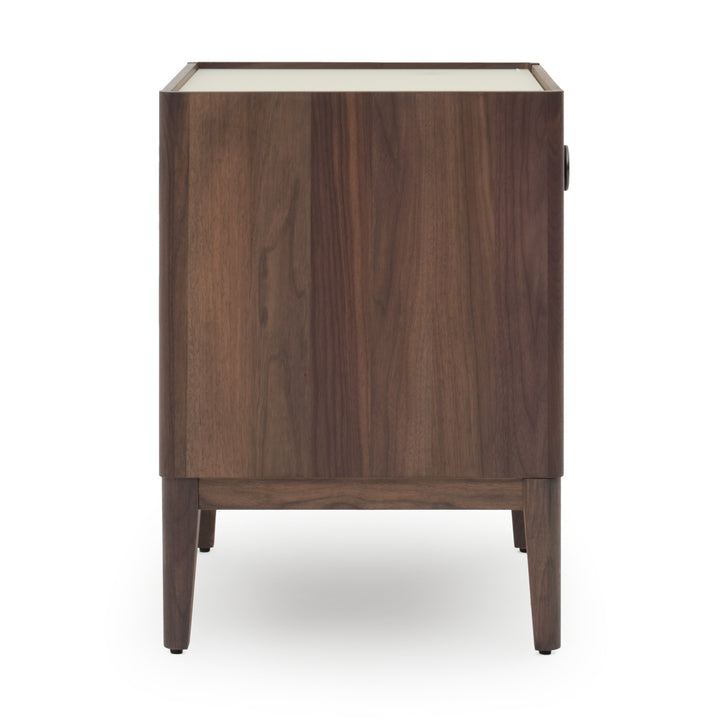 Nathaniel Left Nightstand Dark Brown