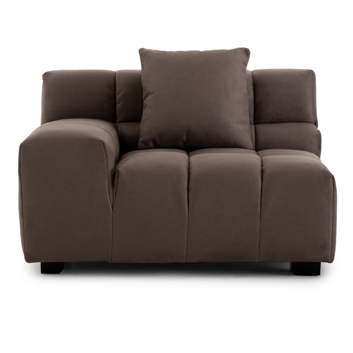 Norika Fabric Modular Sofa Dark Grey