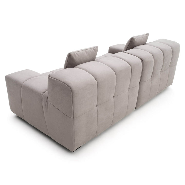 Norika Fabric Modular Sofa Light Grey
