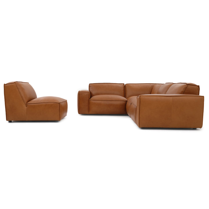 Nook Leather Modular Set Cognac