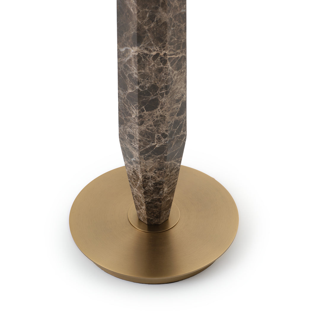 Wyree Floor Lamp Dark Brown