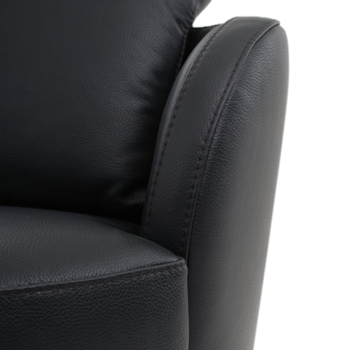 Wedia Swivel Accent Chair Black