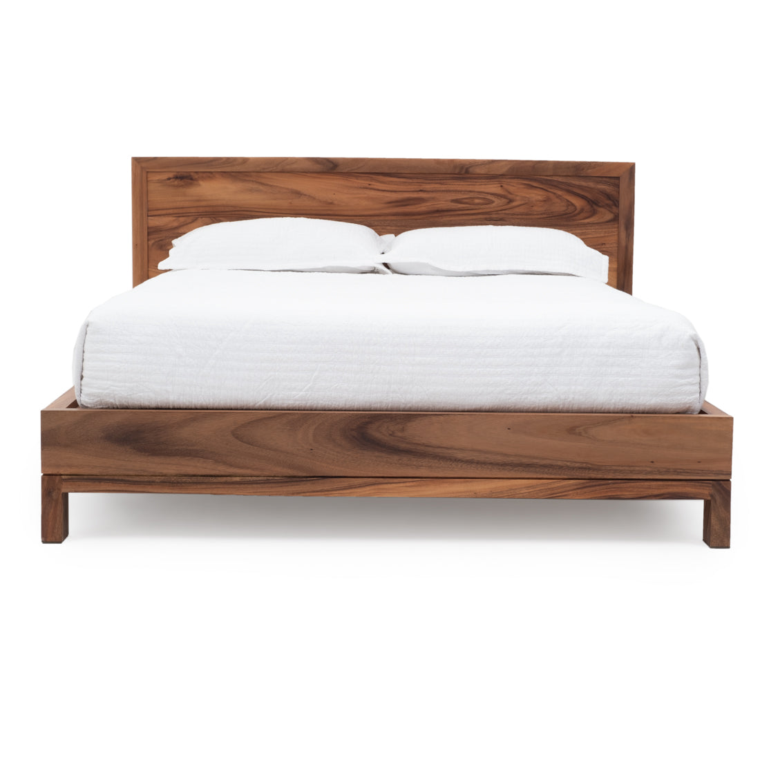 Nymm Double Bed Light Brown