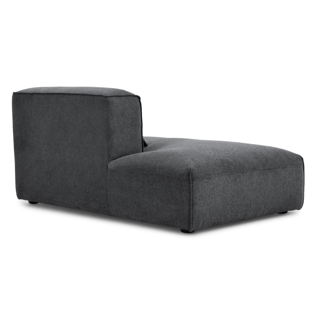 Ellemia Modular Chair W. Left Bumper Dark Grey