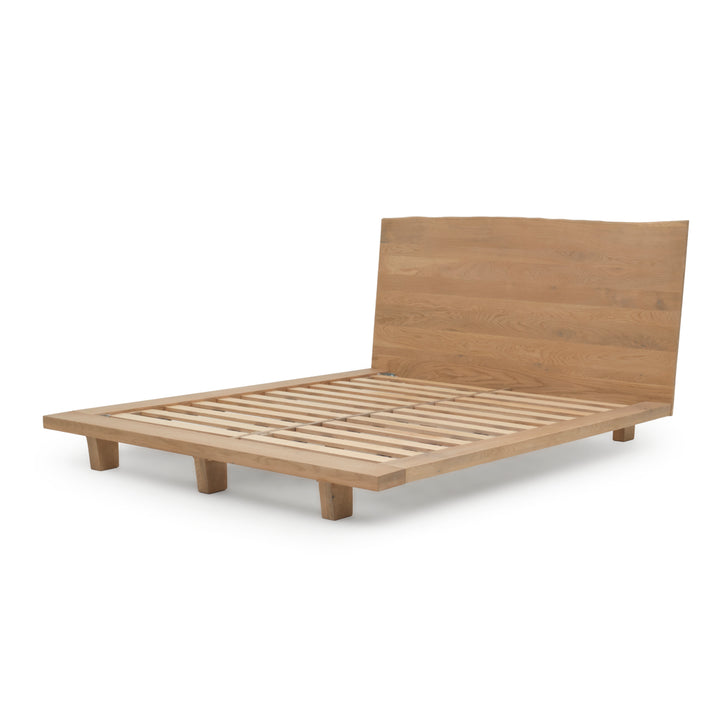 Noemi King Bed Light Brown