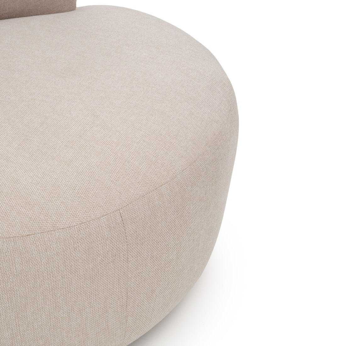 Norlan Fabric Accent Chair Beige