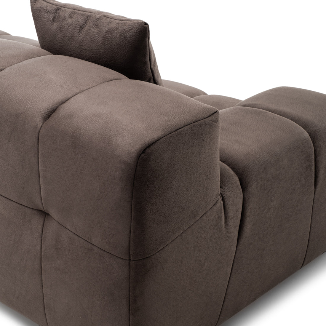Norika Fabric Modular Sofa Dark Grey