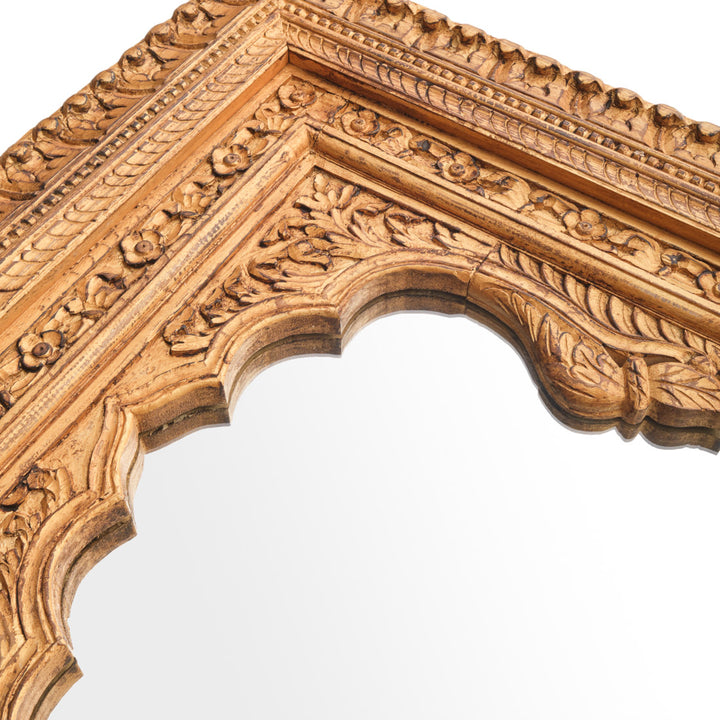 Indira Floor Mirror Light Brown