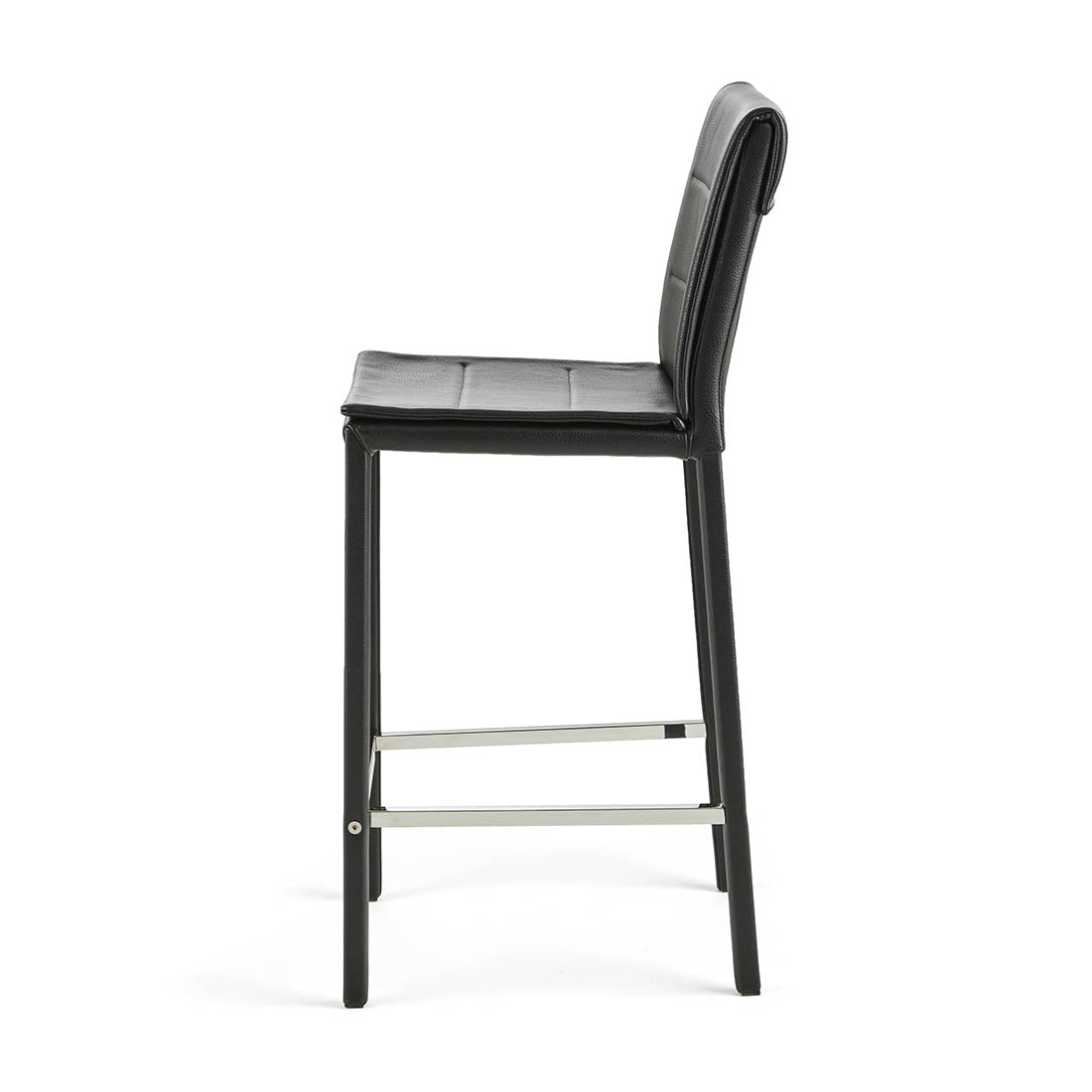 Wave Counter Stool Black
