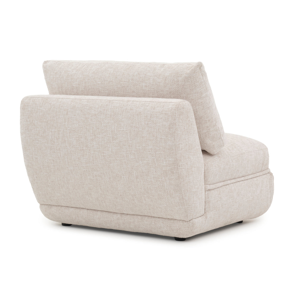 Esteli Modular Armless Chair Beige