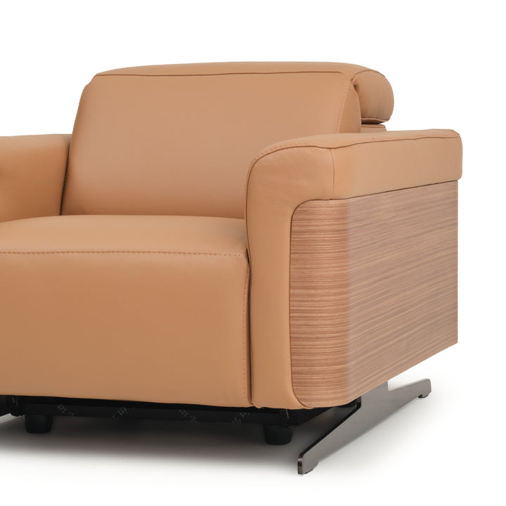 Walida Reclining Accent Chair Cognac