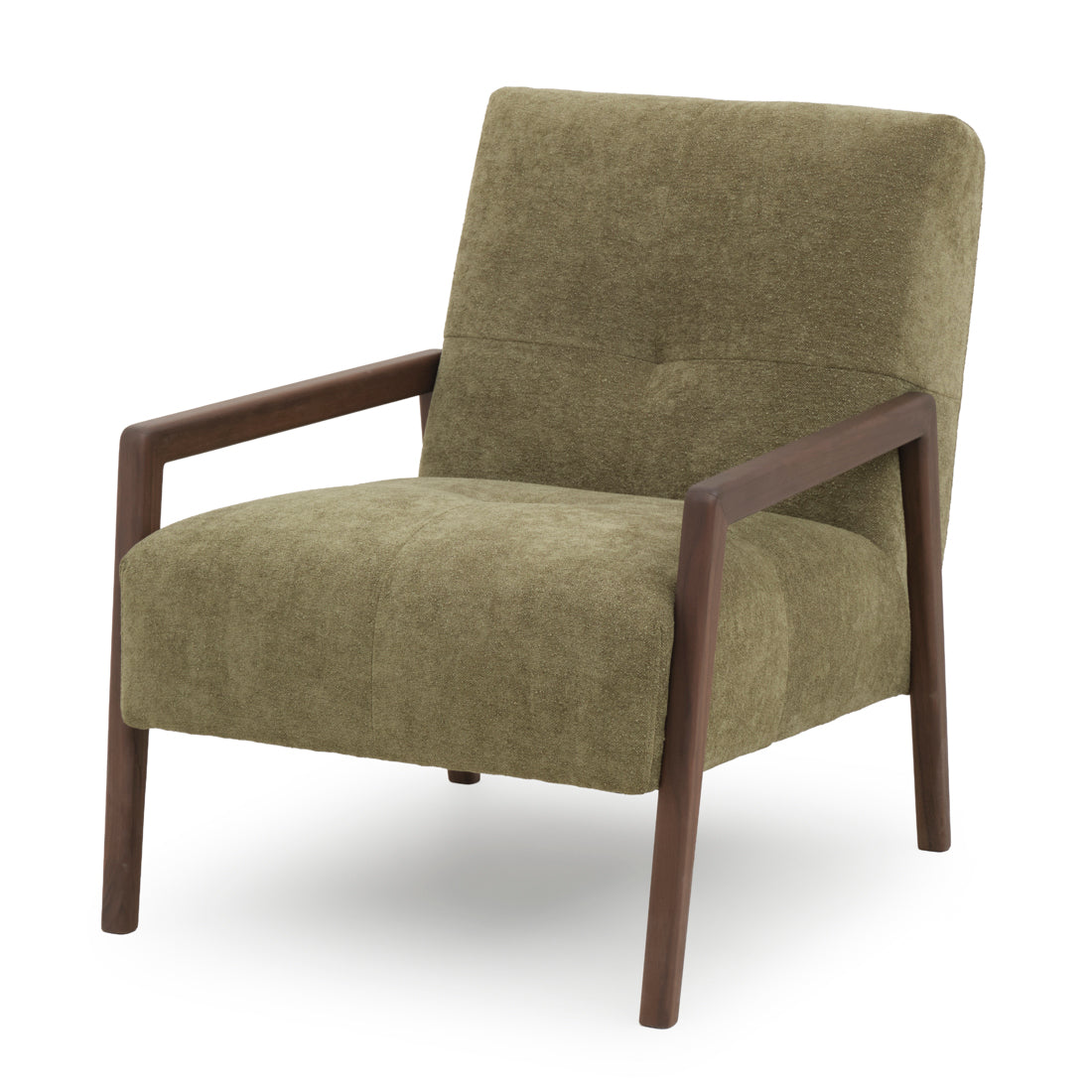 Norina Fabric Accent Chair Light Green
