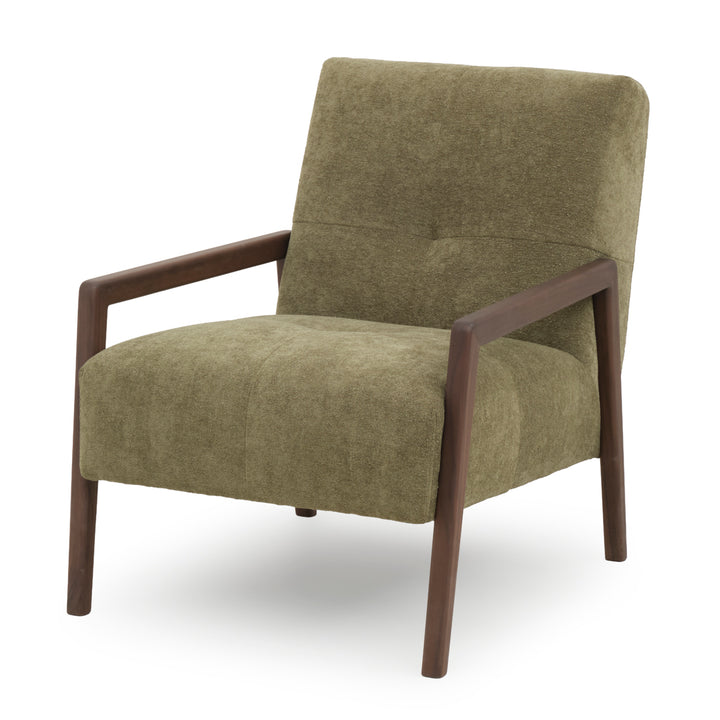 Norina Fabric Accent Chair Light Green