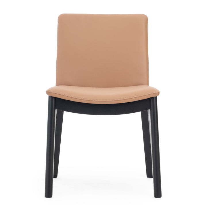Emy Leather Chair Cognac