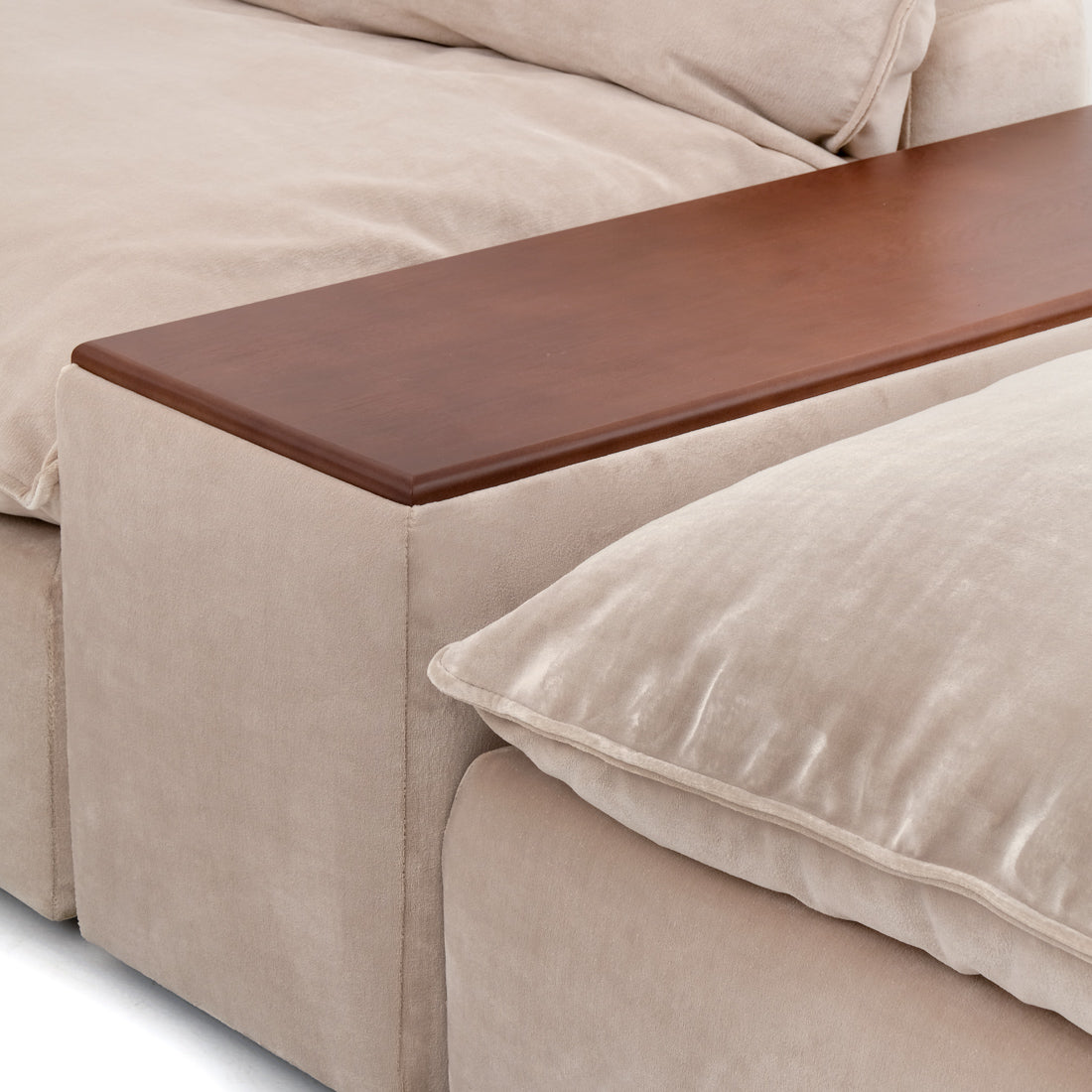 Nuage Fabric Modular Set Beige