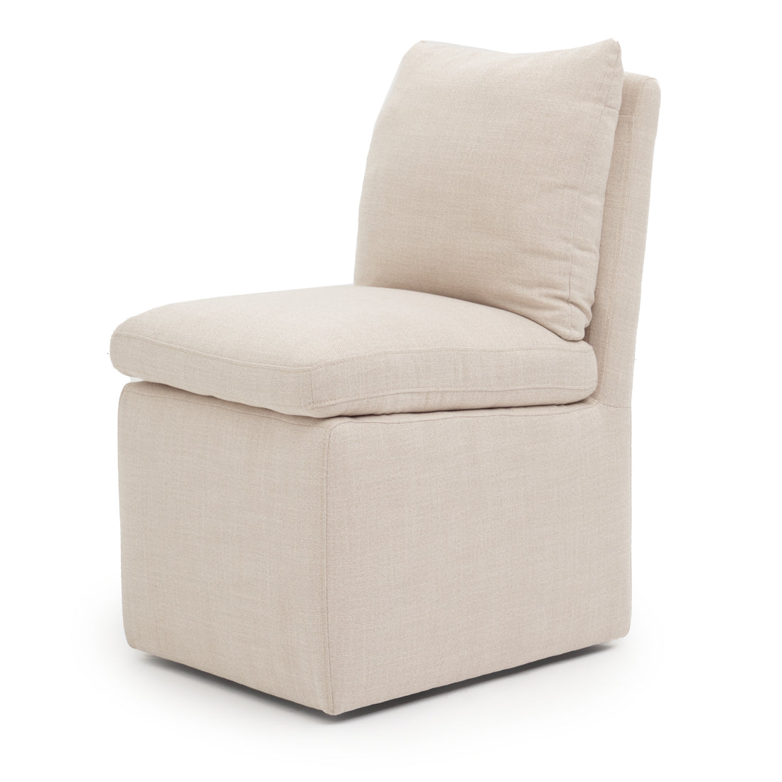 Nenli Fabric Chair Beige