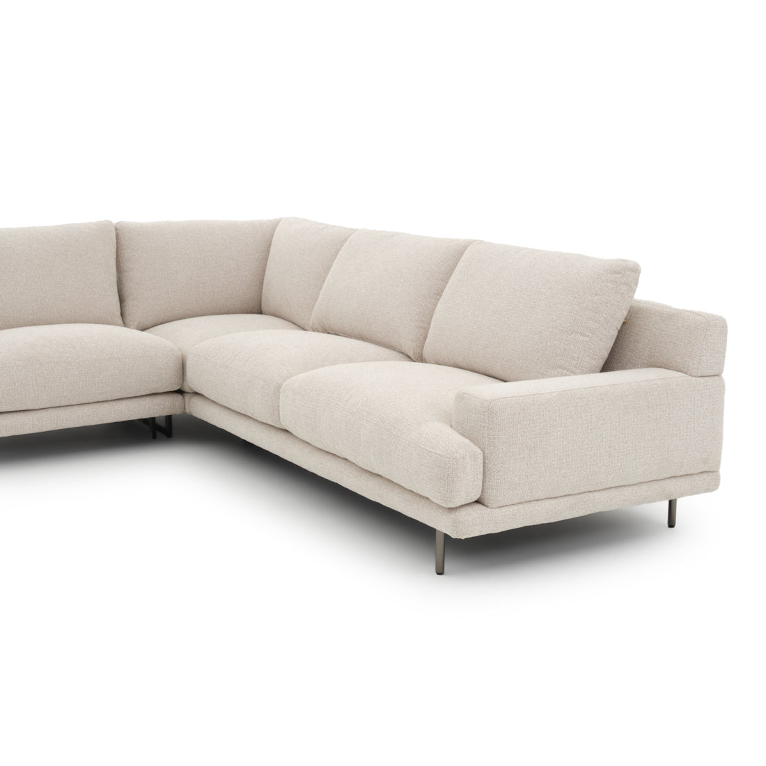 Elizabeth Fabric Modular Set Beige