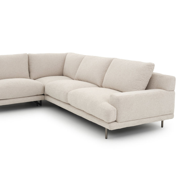 Elizabeth Fabric Modular Set Beige