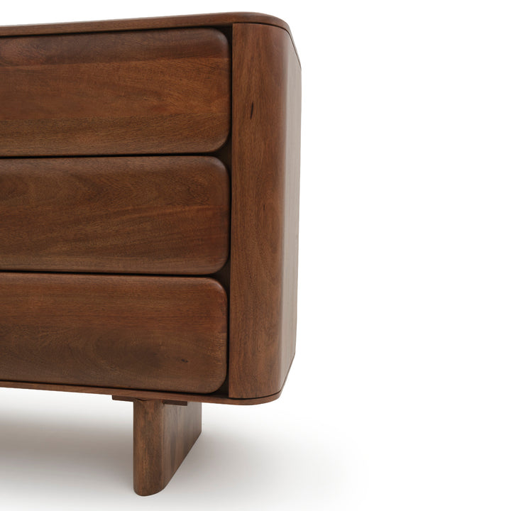 Nesta 6-Drawer Dresser Dark Brown