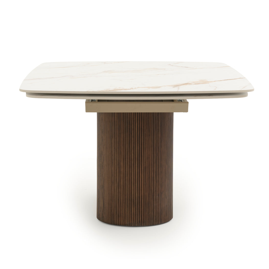 Esmeralda Extendable Dining Table White