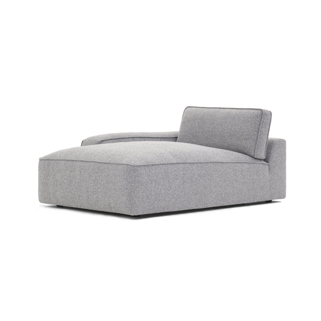 Nash Modular Left Chaise Dark Grey