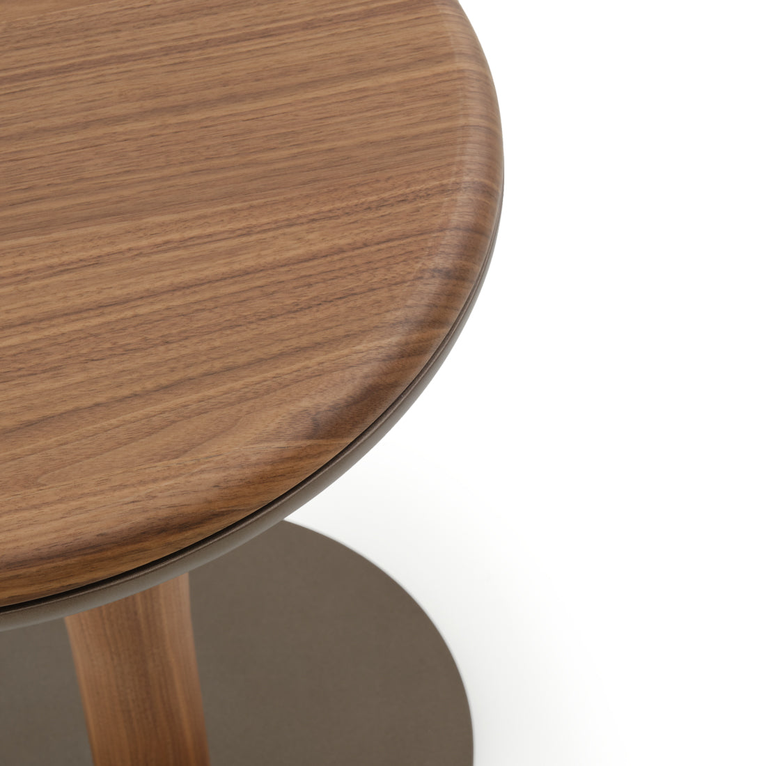 Nami Wood End Table Dark Brown