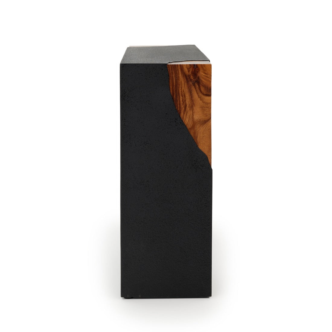 Nelmo Metal Console Table Black