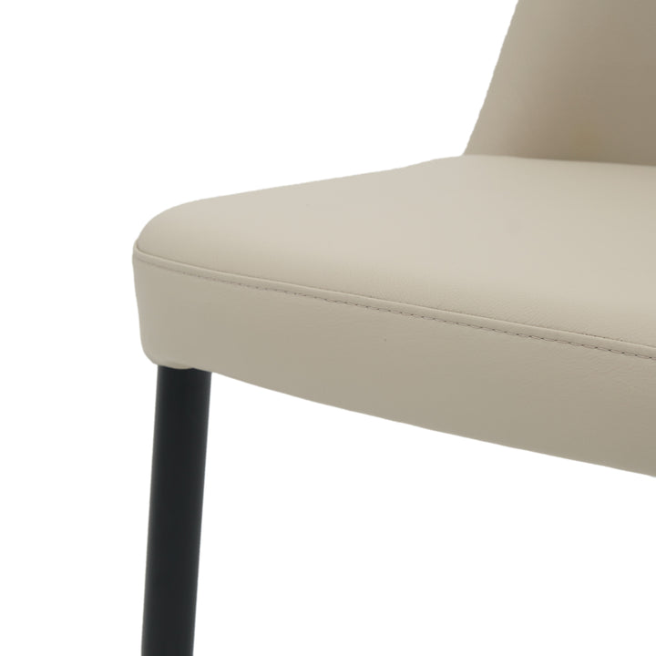 Wima Leather Chair Beige