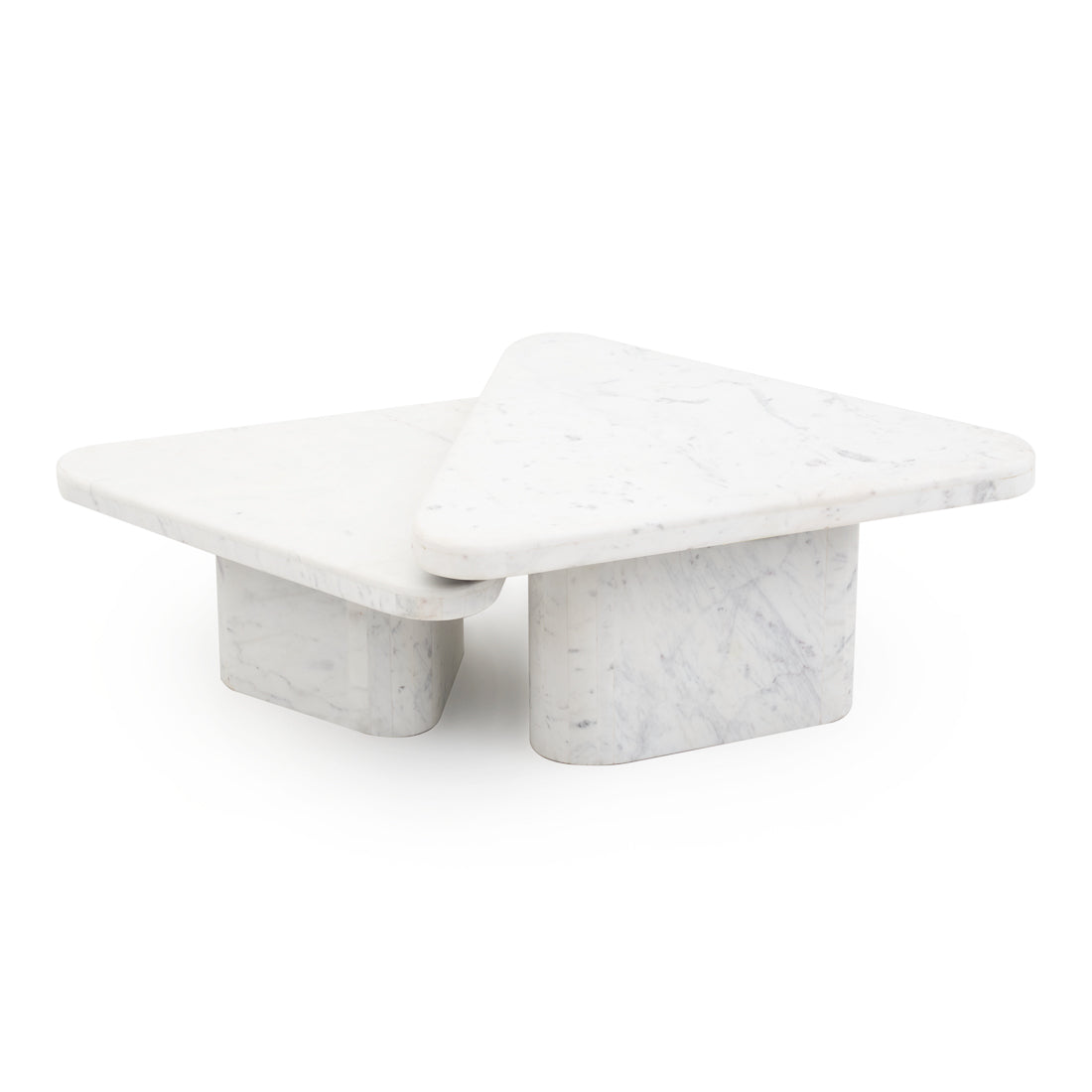 Wamika Marble Coffee Table White