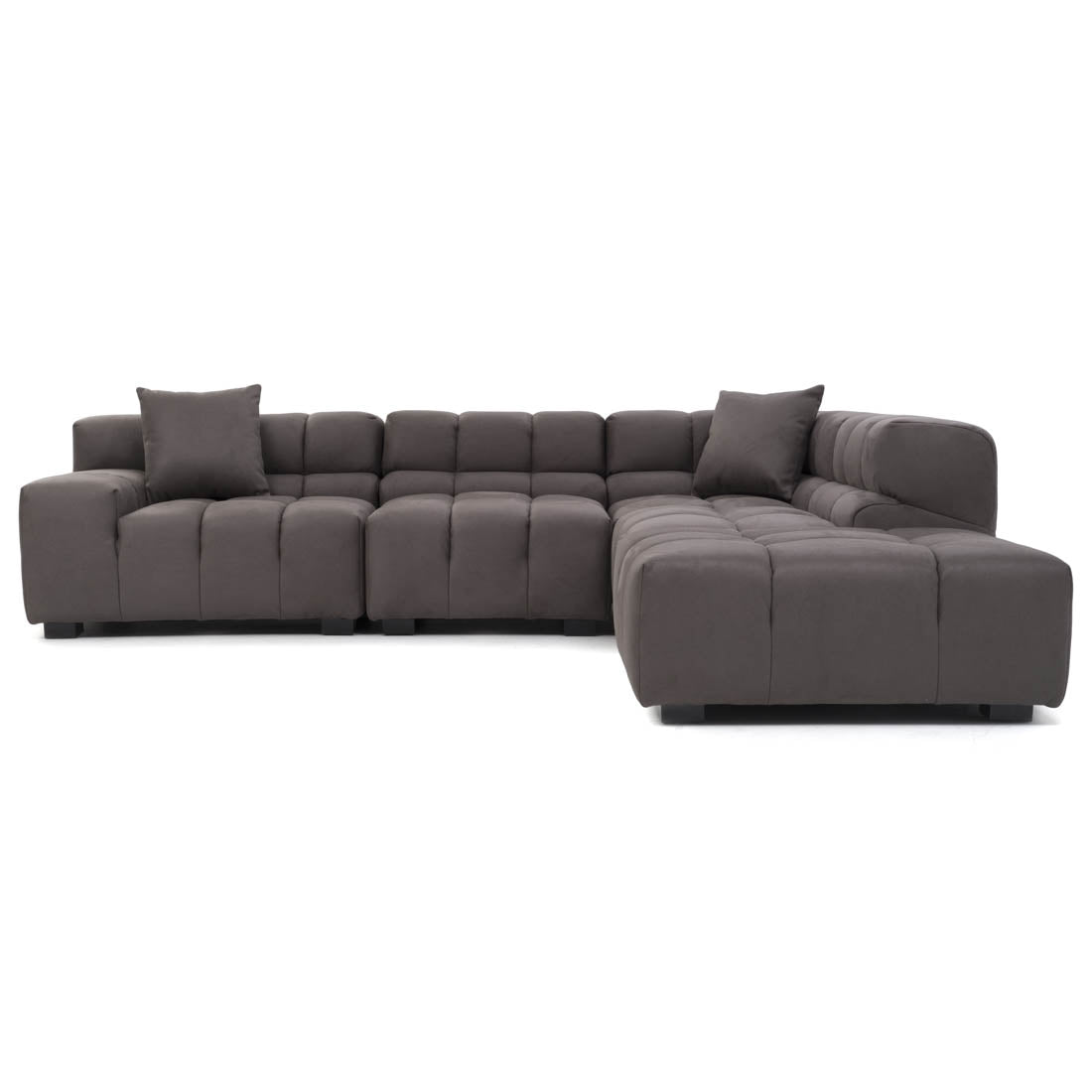 Norika Fabric Modular Set Dark Grey