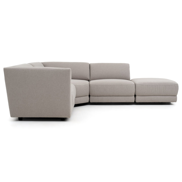 Nathan Fabric Modular Set Light Grey