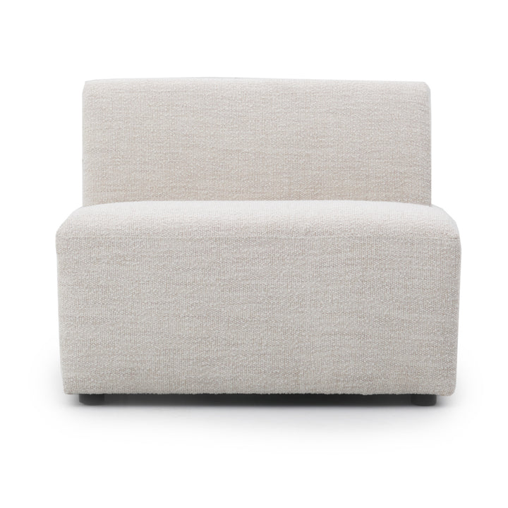 Sorena Modular Armless Chair Off White