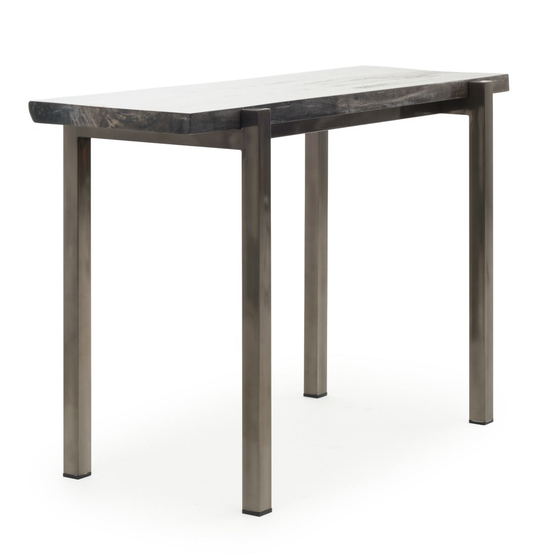 Wakerley Wood Console Table Black