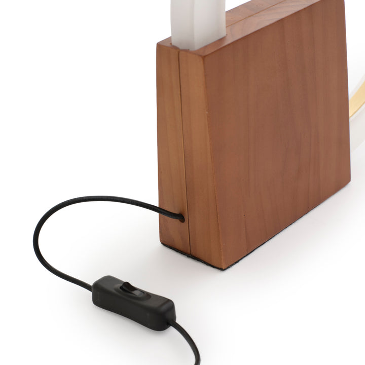Elic Table Lamp Dark Brown