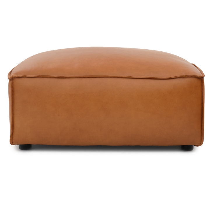 Nook Modular Ottoman Cognac