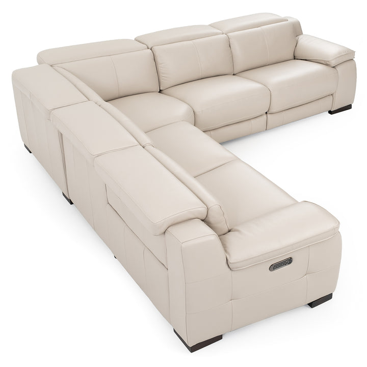 Nova Reclining Sectional Sofa Beige