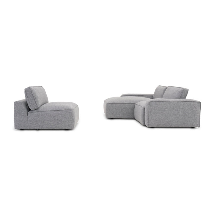 Nash Fabric Modular Set Dark Grey