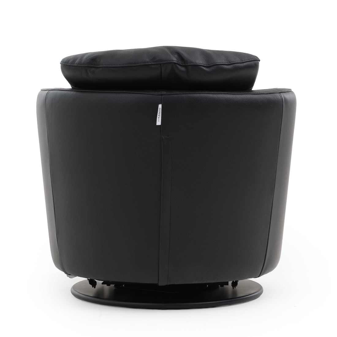Wedia Swivel Accent Chair Black