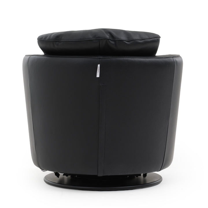 Wedia Swivel Accent Chair Black