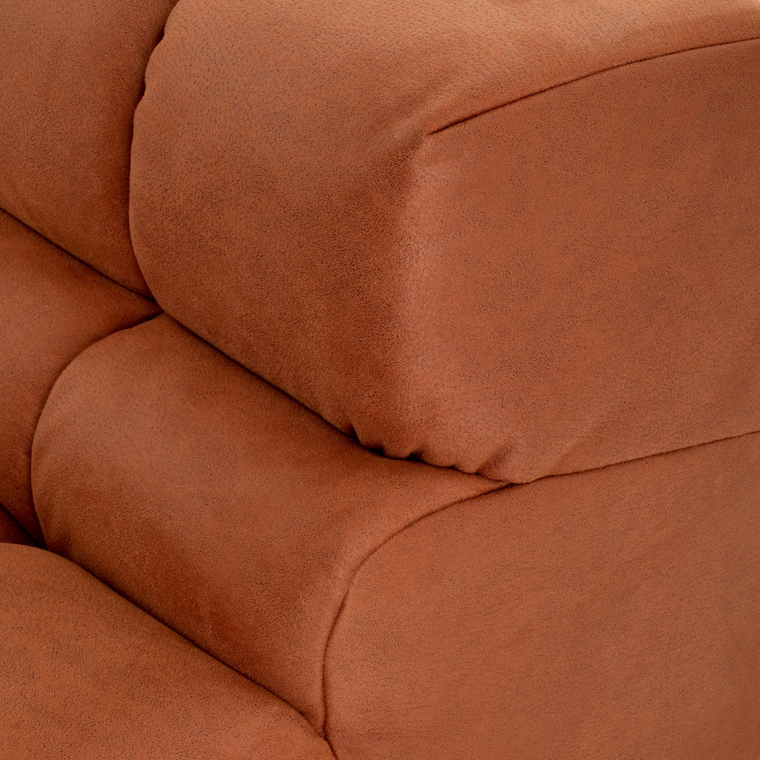 Norika Modular Armless Chair Orange