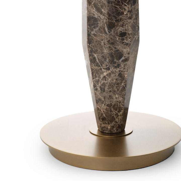 Wyree Floor Lamp Dark Brown