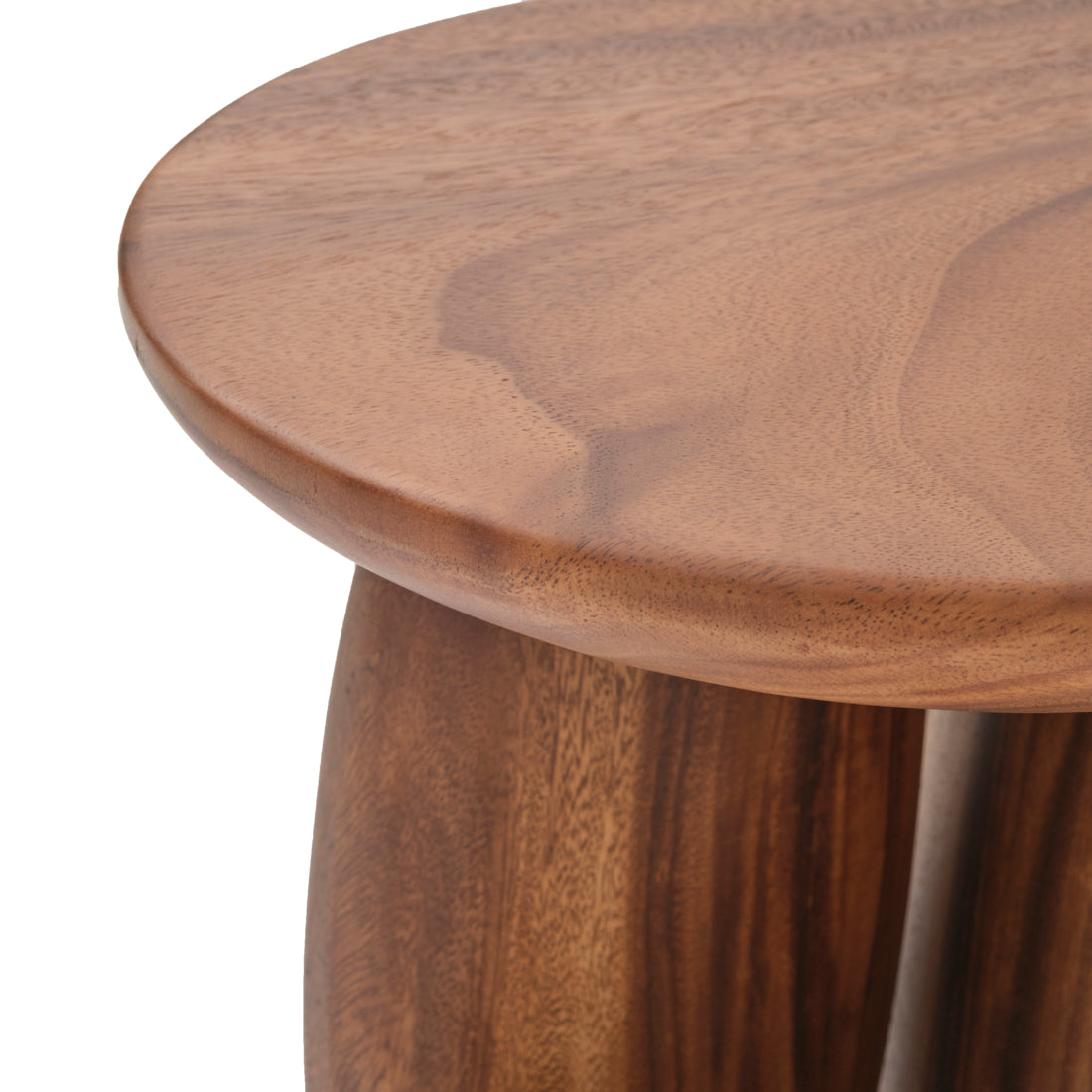 Suri Wood Accent Table Light Brown