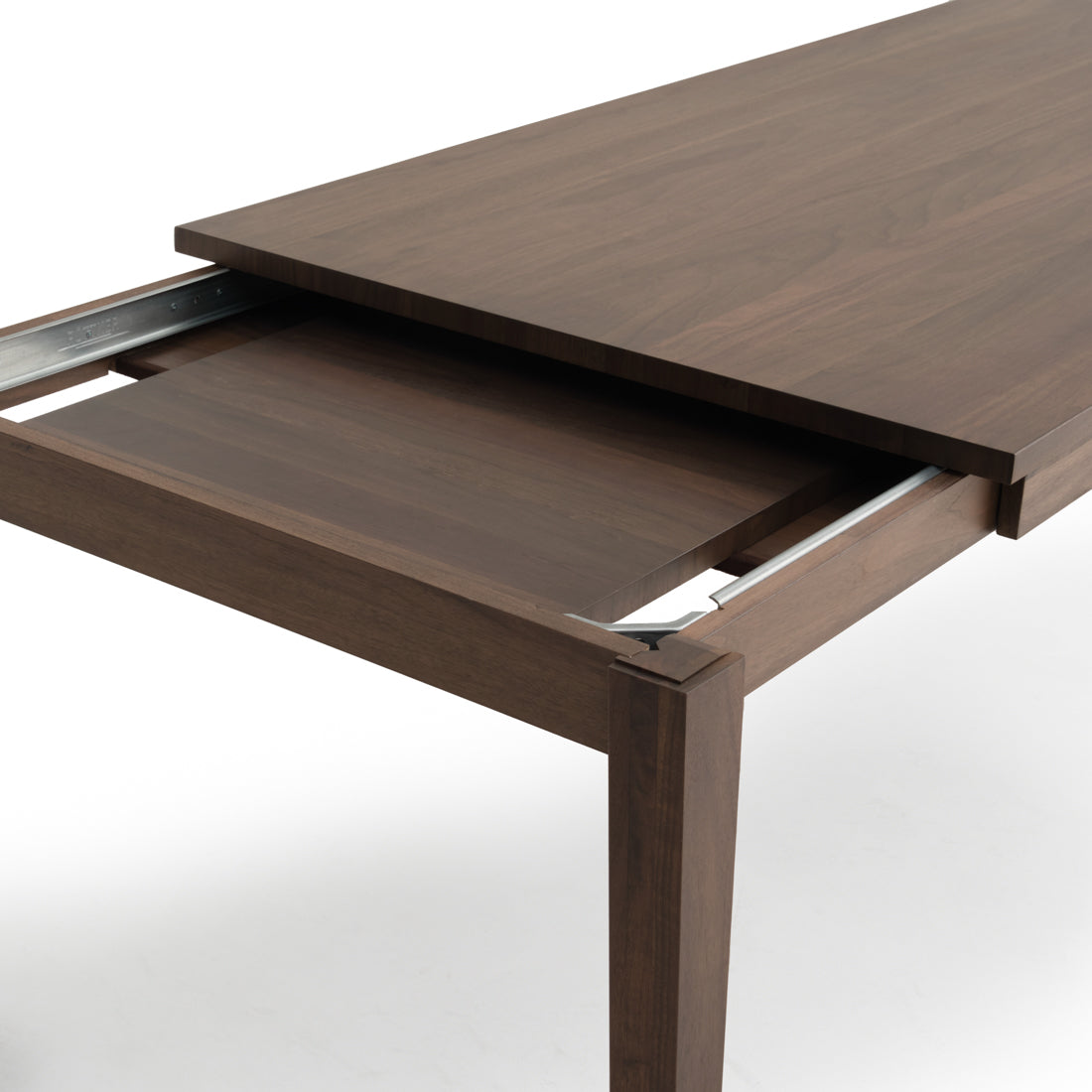 Nicolas Extendable Dining Table Dark Brown