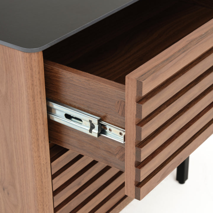 Ezio Nightstand Dark Brown
