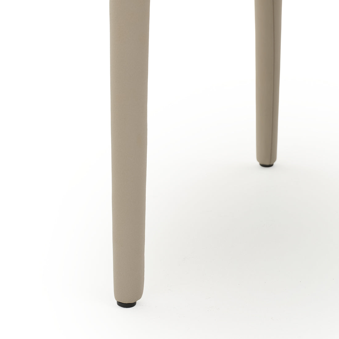 Nanji Leather Chair Light Grey