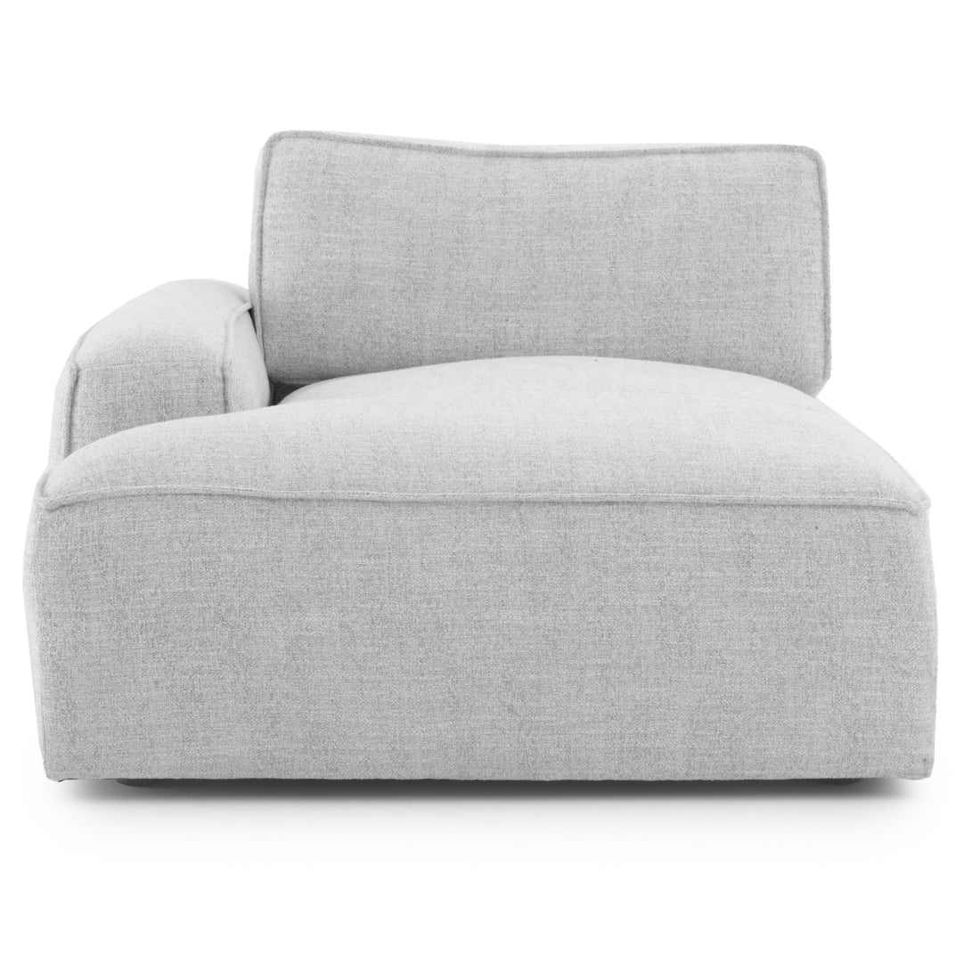 Nash Modular Left Chaise Light Grey