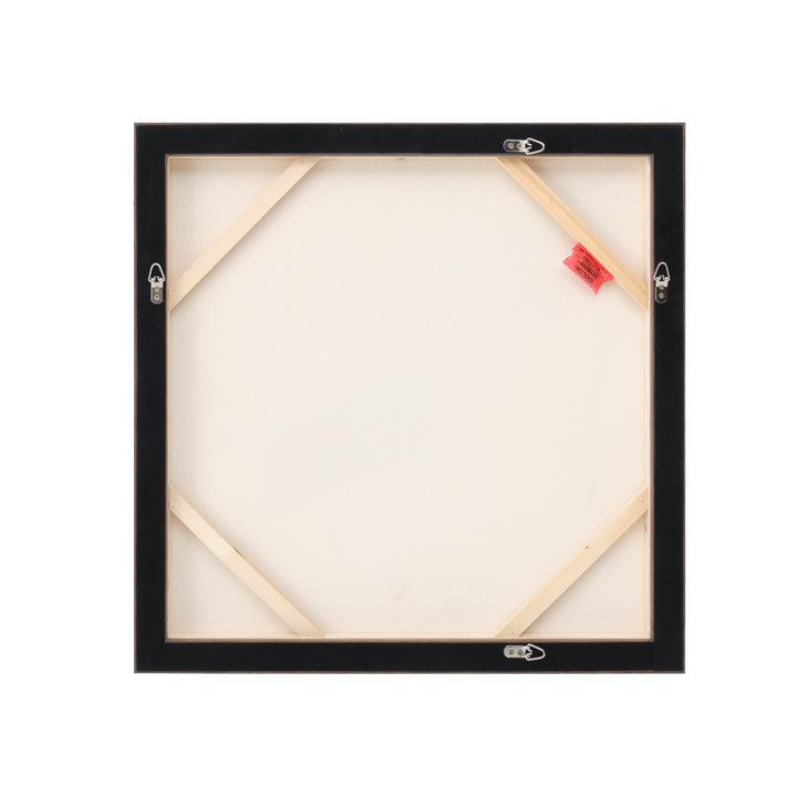 Nymphea Painting on Canvas Light Brown