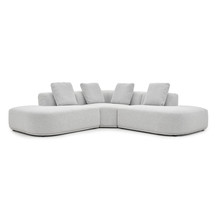 Willowdale Fabric Modular Set Light Grey
